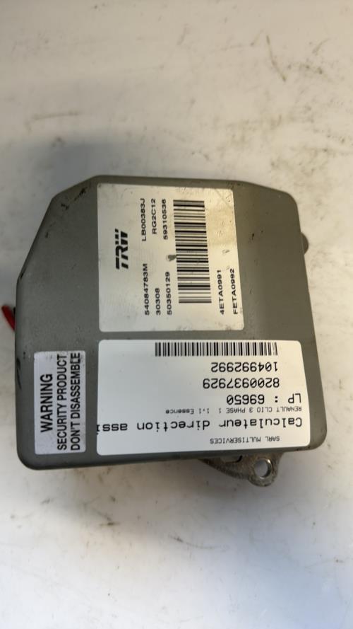 Calculateur direction assistee electrique RENAULT CLIO 3 PHASE 1 Essence image 1