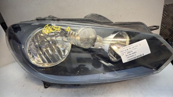 Optique avant principal droit (feux)(phare) VOLKSWAGEN GOLF 6 Essence image 2
