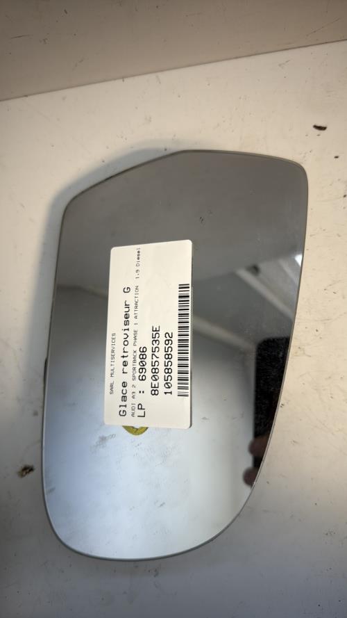 Glace retroviseur gauche AUDI A3 2 SPORTBACK PHASE 1 Diesel image 2