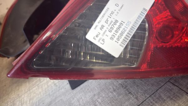 Feu arriere principal droit (feux) OPEL CORSA D PHASE 1 Diesel image 5