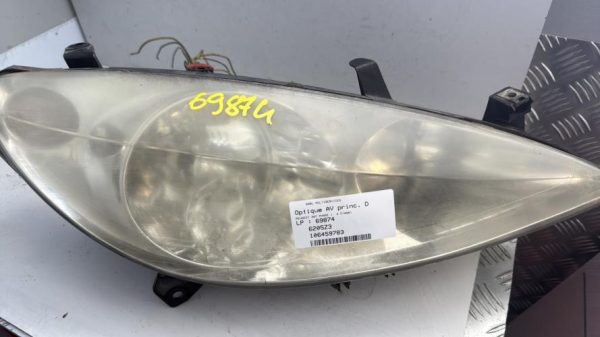 Optique avant principal droit (feux)(phare) PEUGEOT 307 PHASE 1 Diesel image 2