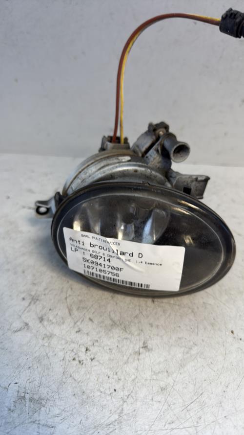 Anti brouillard droit (feux) VOLKSWAGEN GOLF 6 Essence image 2