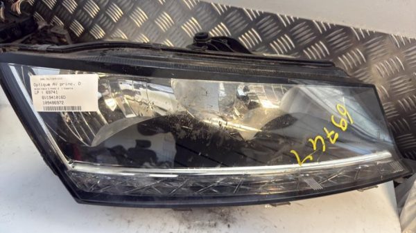 Optique avant principal droit (feux)(phare) SKODA FABIA 3 PHASE 2 Essence image 3