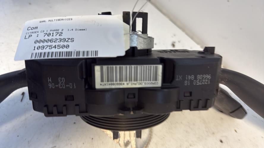 Com (Bloc Contacteur Tournant+Commodo Essuie Glace+Commodo Phare) CITROEN C3 1 PHASE 2 Diesel image 5