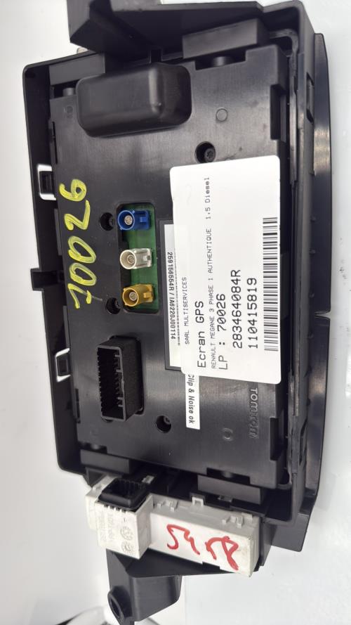 Ecran GPS RENAULT MEGANE 3 PHASE 1 Diesel image 4