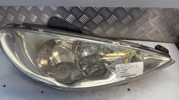 Optique avant principal droit (feux)(phare) PEUGEOT 206 PHASE 2 Diesel image 2