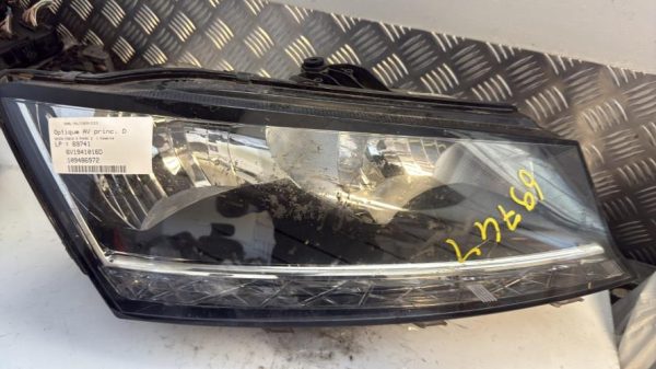 Optique avant principal droit (feux)(phare) SKODA FABIA 3 PHASE 2 Essence - Image 1