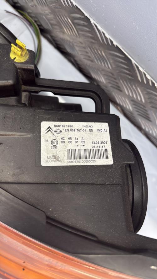Optique avant principal gauche (feux)(phare) CITROEN C3 PICASSO PHASE 1 Diesel - Image 3
