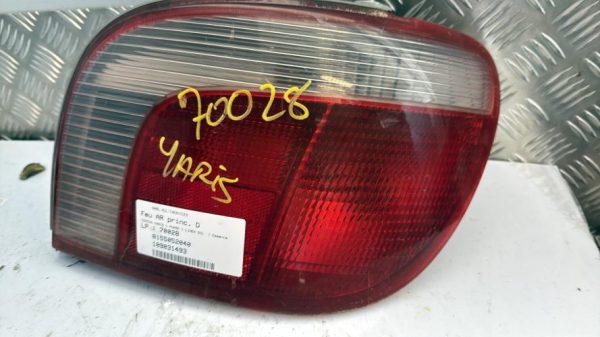 Feu arriere principal droit (feux) TOYOTA YARIS 1 PHASE 1 Essence - Image 1