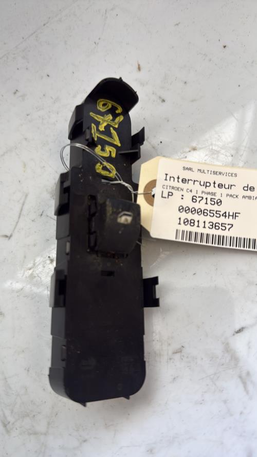 Interrupteur de leve vitre avant droit CITROEN C4 1 PHASE 1 Diesel - Image 4