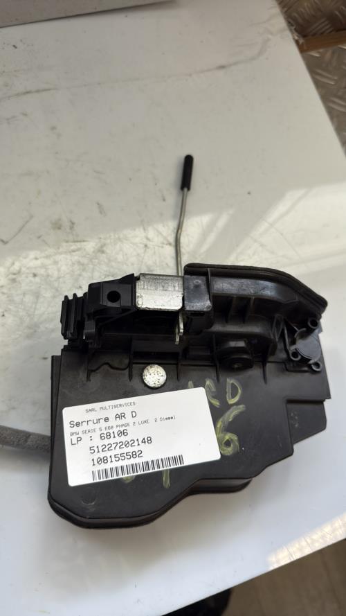 Serrure arriere droit BMW SERIE 5 E60 PHASE 2 Diesel - Image 4