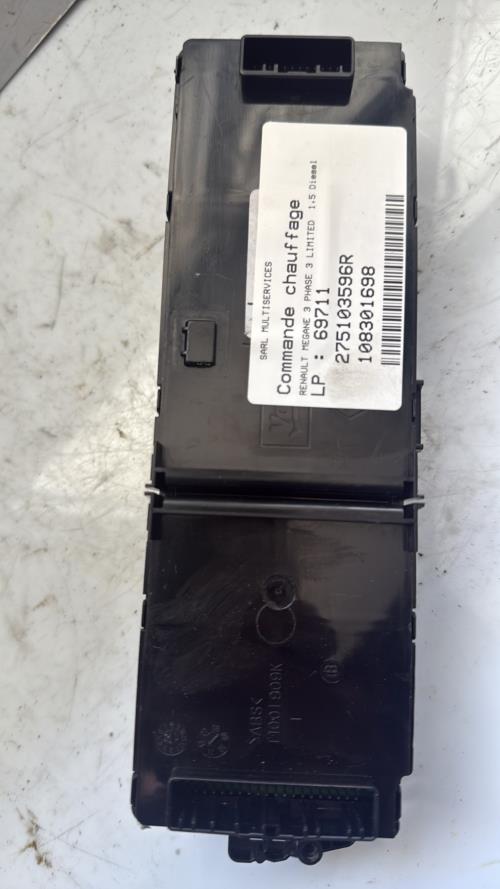Commande chauffage RENAULT MEGANE 3 PHASE 3 Diesel - Image 3