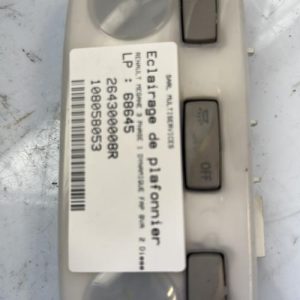 Eclairage de plafonnier RENAULT MEGANE 3 PHASE 1 Diesel - Image 1
