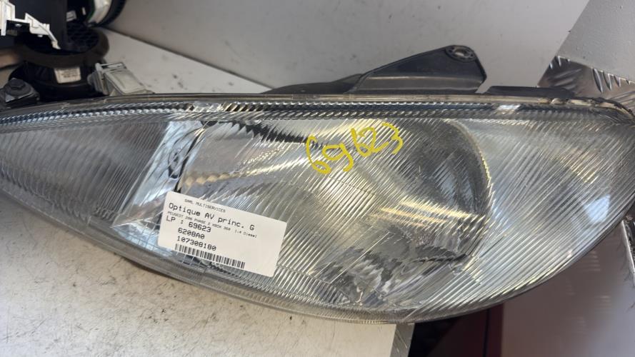 Optique avant principal gauche (feux)(phare) PEUGEOT 206 PHASE 2 Diesel - Image 2