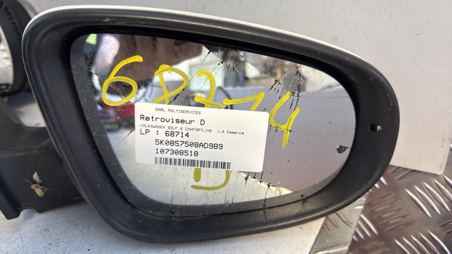 Retroviseur droit VOLKSWAGEN GOLF 6 Essence - Image 2