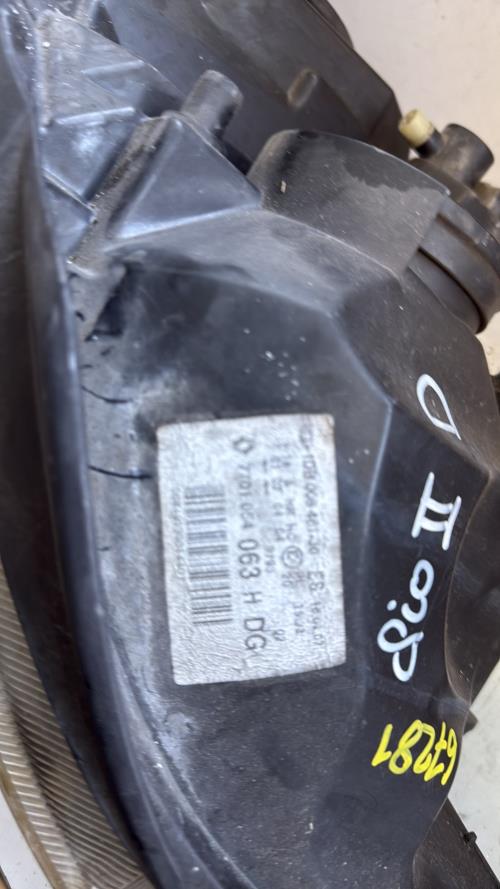 Optique avant principal droit (feux)(phare) RENAULT CLIO 2 PHASE 2 Diesel - Image 3