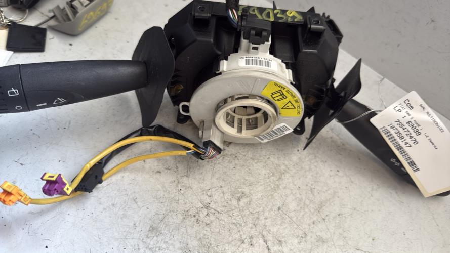 Com (Bloc Contacteur Tournant+Commodo Essuie Glace+Commodo Phare) FIAT 500 2 PHASE 1 Essence - Image 2