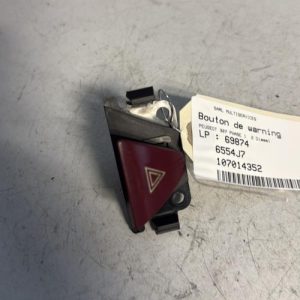 Bouton de warning PEUGEOT 307 PHASE 1 Diesel - Image 1