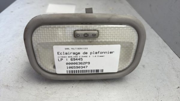 Eclairage de plafonnier CITROEN BERLINGO 2 PHASE 2 Diesel - Image 2