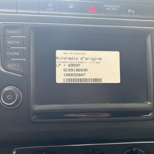 Autoradio d'origine VOLKSWAGEN POLO 5 PHASE 2 Diesel - Image 1