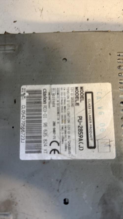Autoradio d'origine CITROEN BERLINGO 1 PHASE 2 Diesel - Image 5
