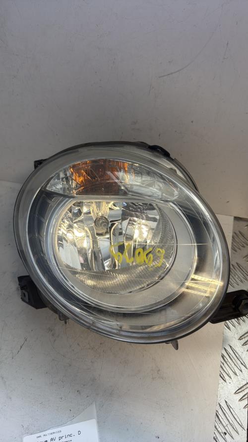 Optique avant principal droit (feux)(phare) FIAT 500 2 PHASE 1 Essence - Image 3