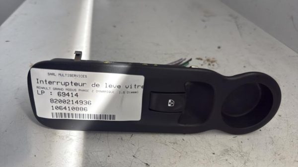Interrupteur de leve vitre avant droit RENAULT GRAND MODUS PHASE 2 Diesel - Image 1
