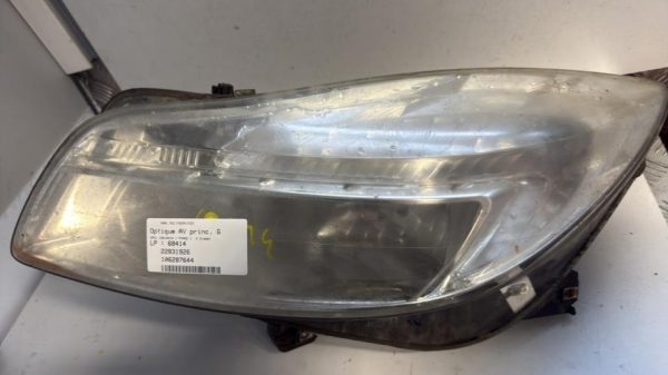 Optique avant principal gauche (feux)(phare) OPEL INSIGNIA 1 PHASE 1 Diesel - Image 2