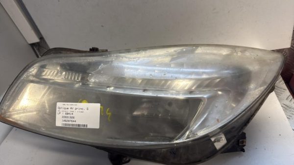 Optique avant principal gauche (feux)(phare) OPEL INSIGNIA 1 PHASE 1 Diesel - Image 3