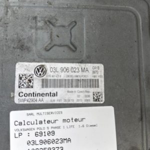 Calculateur moteur VOLKSWAGEN POLO 5 PHASE 1 Diesel - Image 1