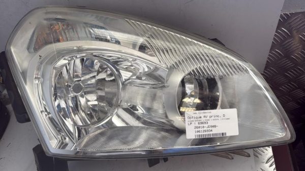 Optique avant principal droit (feux)(phare) NISSAN QASHQAI 1 PHASE 1 Diesel - Image 2