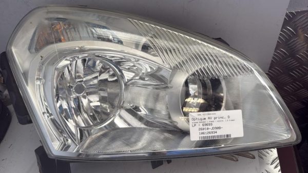Optique avant principal droit (feux)(phare) NISSAN QASHQAI 1 PHASE 1 Diesel - Image 3