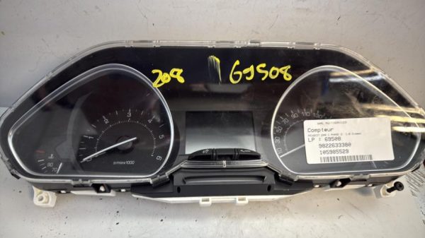 Compteur PEUGEOT 208 1 PHASE 2 Diesel - Image 1