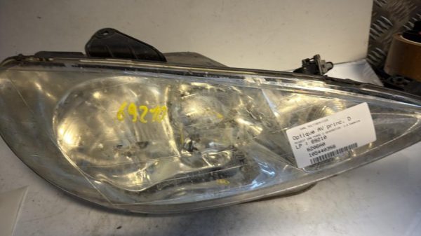 Optique avant principal droit (feux)(phare) PEUGEOT 206 PHASE 2 Essence - Image 2