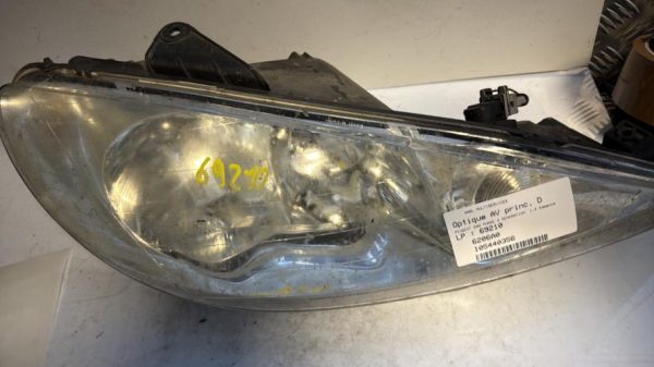 Optique avant principal droit (feux)(phare) PEUGEOT 206 PHASE 2 Essence - Image 3