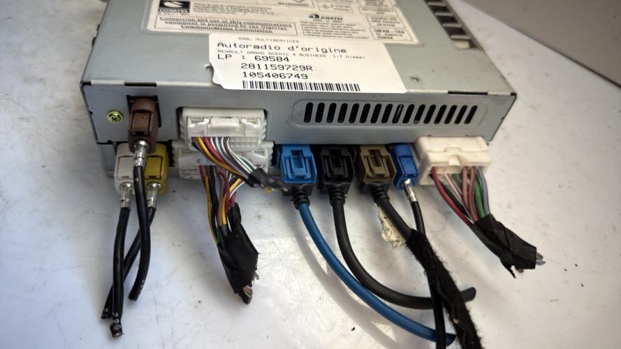 Autoradio d'origine RENAULT GRAND SCENIC 4 Diesel - Image 4