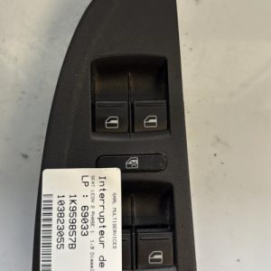 Interrupteur de leve vitre avant gauche SEAT LEON 2 PHASE 1 Diesel - Image 1