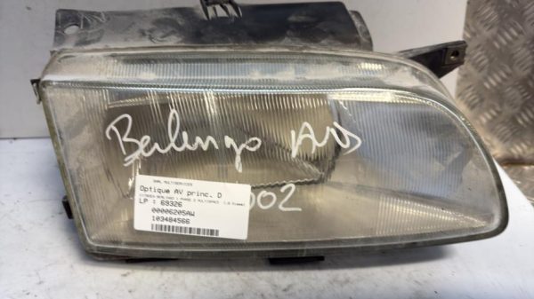 Optique avant principal droit (feux)(phare) CITROEN BERLINGO 1 PHASE 2 Diesel - Image 4