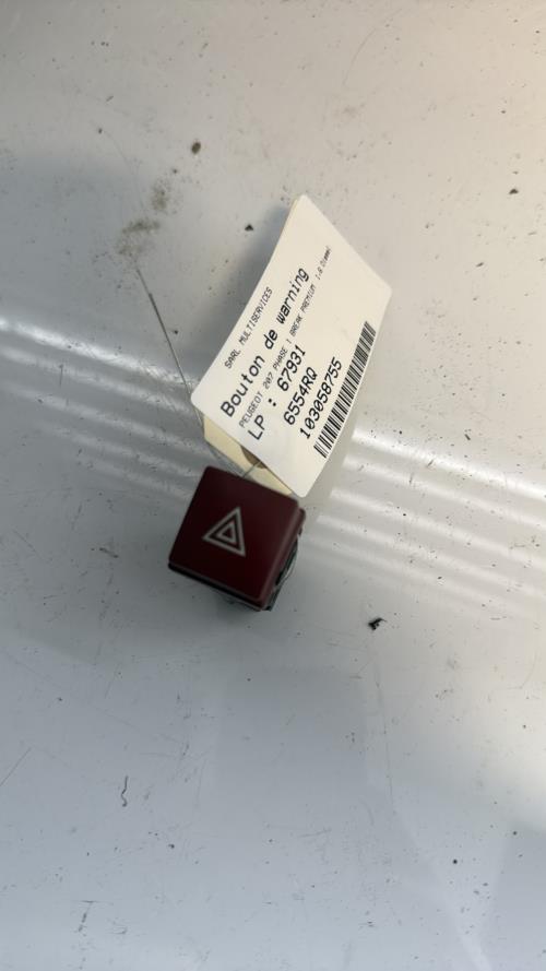 Bouton de warning PEUGEOT 207 PHASE 1 BREAK Diesel - Image 2