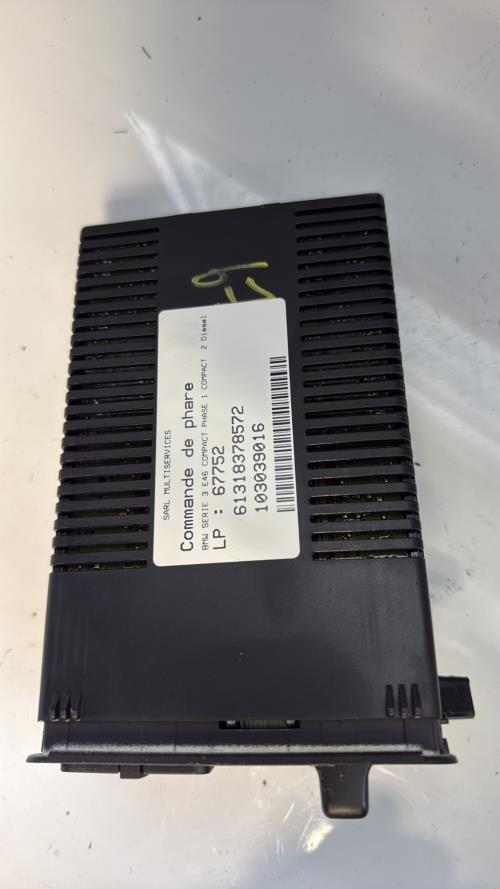 Commande de phare BMW SERIE 3 E46 COMPACT PHASE 1 Diesel - Image 3