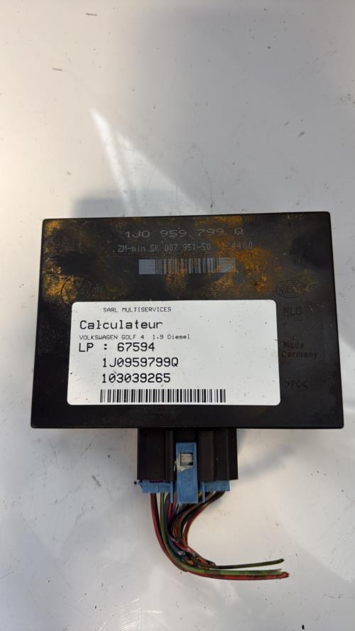 Calculateur VOLKSWAGEN GOLF 4 Diesel - Image 2