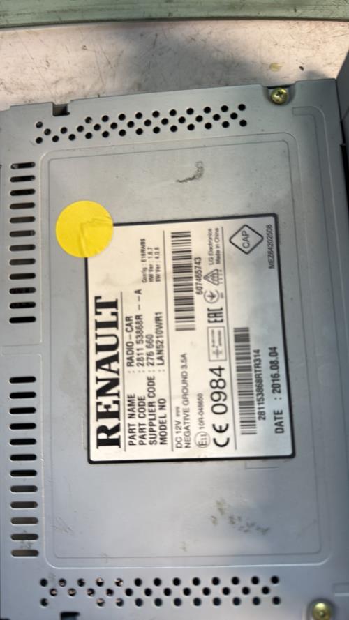 Autoradio d'origine RENAULT CLIO 4 PHASE 1 Diesel - Image 2