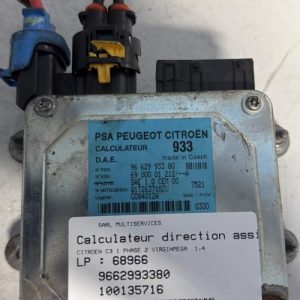 Calculateur direction assistee electrique CITROEN C3 1 PHASE 2 - Image 1