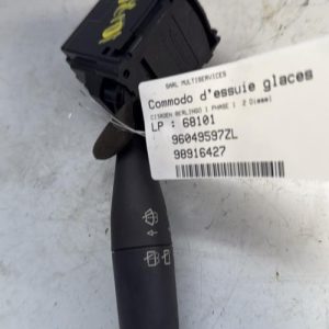 Commodo d'essuie glaces CITROEN BERLINGO 1 PHASE 1 Diesel - Image 1