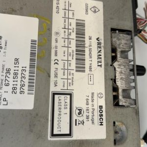 Autoradio d'origine RENAULT MEGANE 3 PHASE 1 Diesel - Image 2