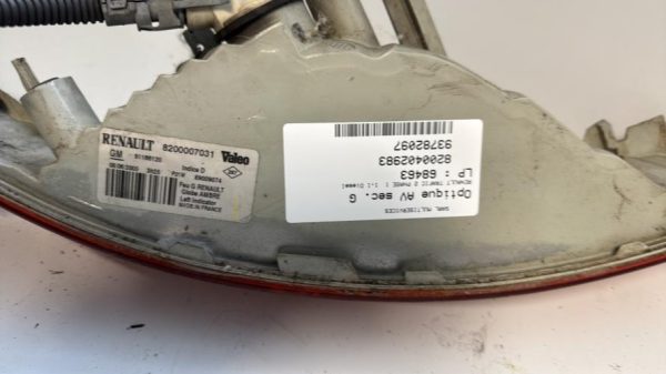 Optique avant secondaire gauche (feux)(clignotant) RENAULT TRAFIC 2 PHASE 1 Diesel - Image 3