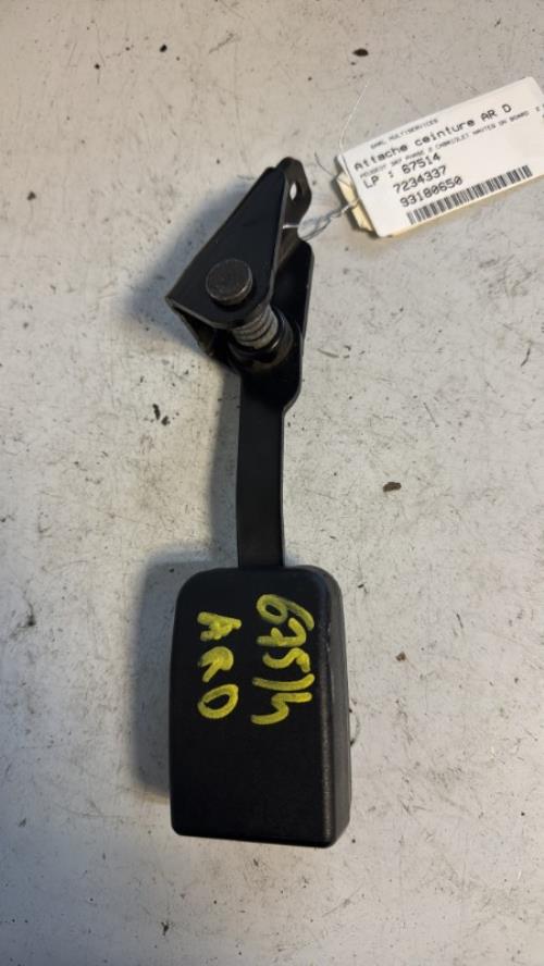 Attache ceinture arriere droit PEUGEOT 307 PHASE 2 CABRIOLET Diesel - Image 3