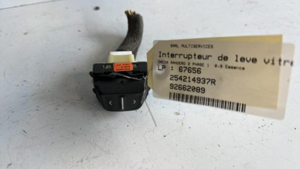 Interrupteur de leve vitre avant droit DACIA SANDERO 2 PHASE 1 Essence - Image 3