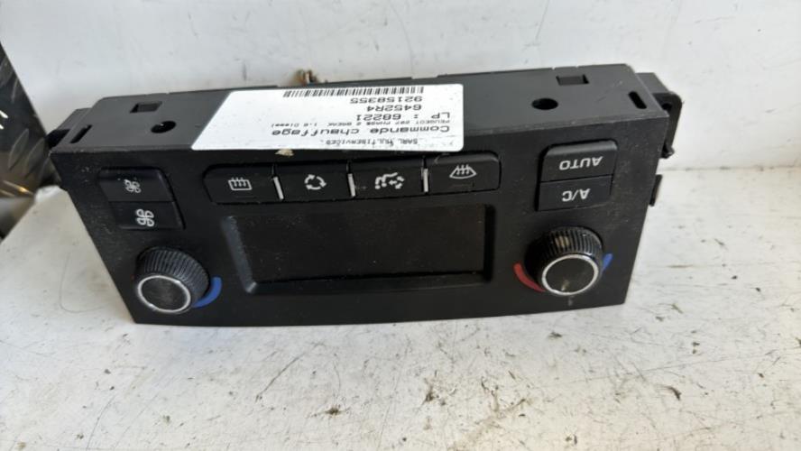 Commande chauffage PEUGEOT 207 PHASE 2 BREAK Diesel - Image 1