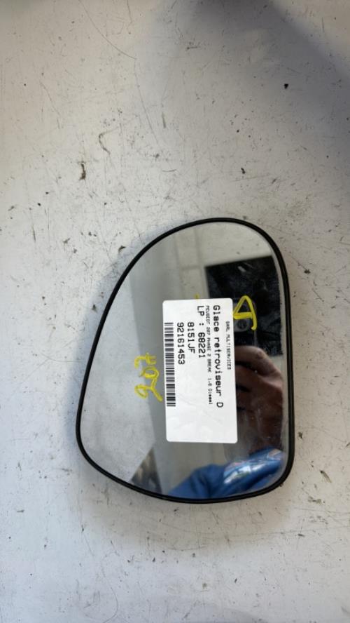 Glace retroviseur droit PEUGEOT 207 PHASE 2 BREAK Diesel - Image 1